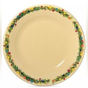 NEW - Fiestaware 10.5” Christmas Plate